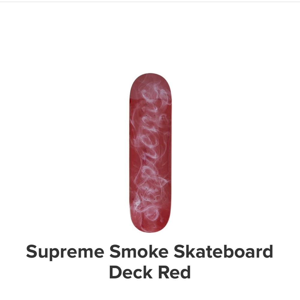 Supreme Smoke Skateboard Deck